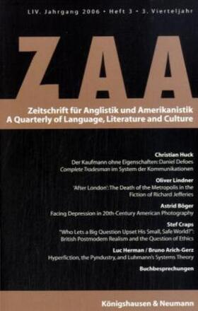 Engler / Georgi-Findlay / Herbst |  A Quaterly of Language, Literature and Culture | Buch |  Sack Fachmedien