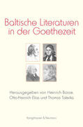 Bosse / Elias / Taterka |  Baltische Literaturen in der Goethezeit | Buch |  Sack Fachmedien