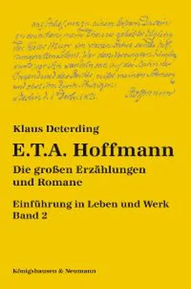 Deterding |  E. T. A. Hoffmann. Einführung in Leben und Werk - Band 2 | Buch |  Sack Fachmedien