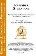 Kodalle / Rosa |  Rasender Stillstand | Buch |  Sack Fachmedien