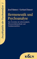 Rattner / Danzer |  Hermeneutik und Psychoanalyse | Buch |  Sack Fachmedien