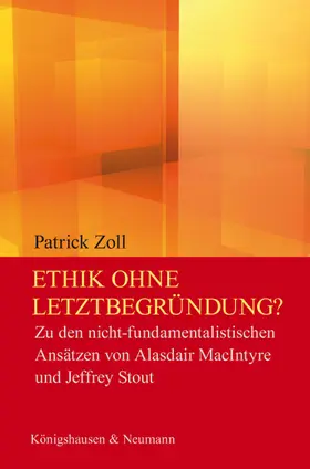 Zoll |  Ethik ohne Letztbegründung? | Buch |  Sack Fachmedien