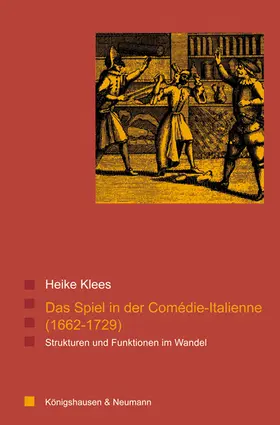 Klees |  Das Spiel in der Comédie-Italienne (1662-1729) | Buch |  Sack Fachmedien