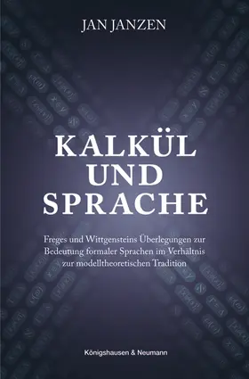 Janzen |  Kalkül und Sprache | Buch |  Sack Fachmedien
