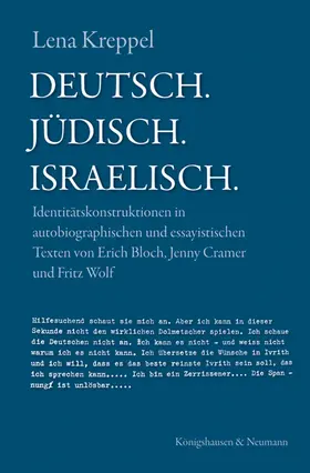 Kreppel | Deutsch. Jüdisch. Israelisch. | Buch | 978-3-8260-4787-9 | www.sack.de