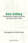 Voigts |  Oskar Goldberg | Buch |  Sack Fachmedien