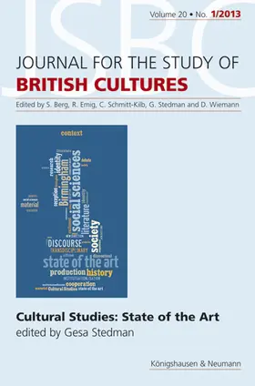 Stedman |  Cultural Studies: Sate of the Art | Buch |  Sack Fachmedien