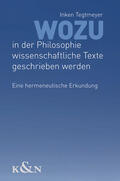 Tegtmeyer |  Wozu in der Philosophie wissenschaftliche Texte geschrieben werden | Buch |  Sack Fachmedien