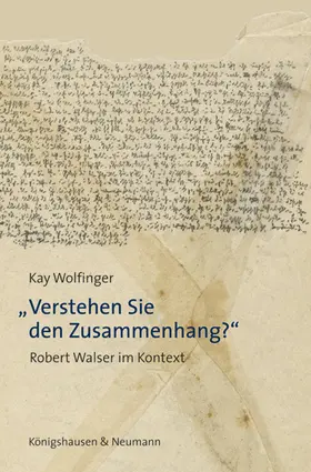 Wolfinger |  "Verstehen Sie den Zusammenhang?" | Buch |  Sack Fachmedien