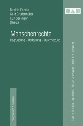 Demko / Brudermüller / Seelmann |  Menschenrechte | Buch |  Sack Fachmedien