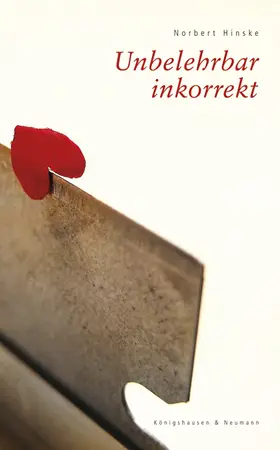 Hinske |  Unbelehrbar inkorrekt | Buch |  Sack Fachmedien