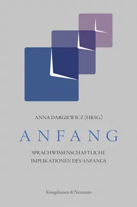 Dargiewicz |  Anfang | Buch |  Sack Fachmedien