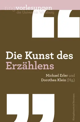 Erler / Klein |  Die Kunst des Erzählens | Buch |  Sack Fachmedien