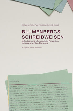 Müller-Funk / Schmidt | Blumenbergs Schreibweisen | Buch | 978-3-8260-6458-6 | sack.de
