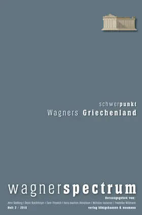 Borchmeyer / Friedrich / Hinrichsen | wagnerspectrum | Buch | 978-3-8260-6532-3 | www.sack.de