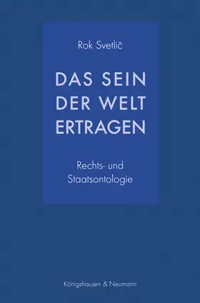 Svetlic |  Das Sein der Welt ertragen | Buch |  Sack Fachmedien