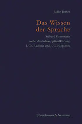 Jansen |  Das Wissen der Sprache | Buch |  Sack Fachmedien