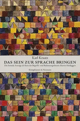 Kraatz |  Das Sein zur Sprache bringen | Buch |  Sack Fachmedien