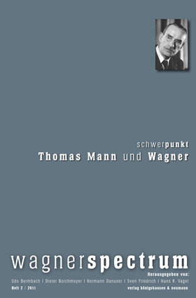 Bermbach / Borchmeyer / Danuser | wagnerspectrum | E-Book | sack.de