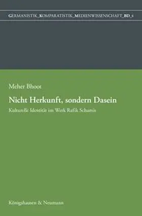 Bhoot |  Nicht Herkunft, sondern Dasein | Buch |  Sack Fachmedien