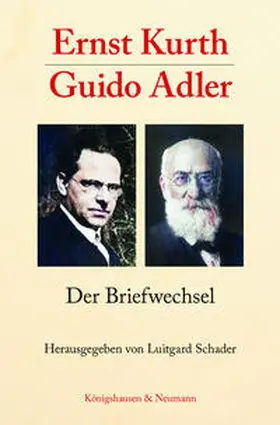 Schader | Ernst Kurth – Guido Adler | E-Book | www.sack.de