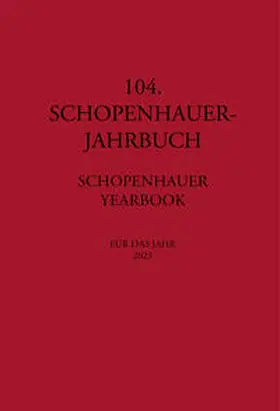 Koßler / Birnbacher |  104. Schopenhauer Jahrbuch | Buch |  Sack Fachmedien