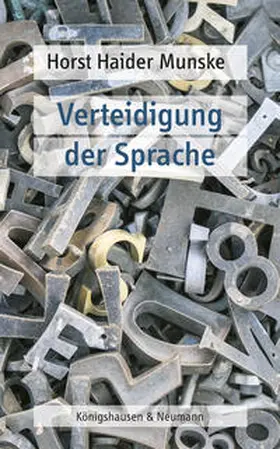 Munske |  Verteidigung der Sprache | eBook | Sack Fachmedien
