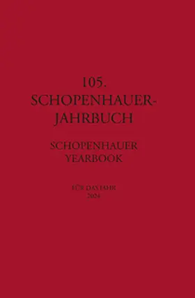 Koßler / Birnbacher |  105. Schopenhauer Jahrbuch | Buch |  Sack Fachmedien