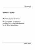 Müller |  Rhythmus und Sprache | Buch |  Sack Fachmedien