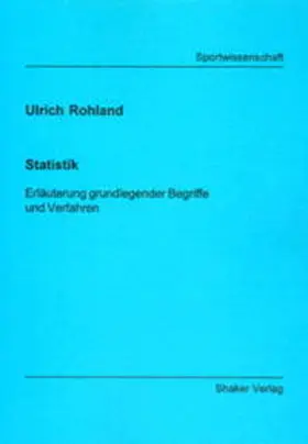 Rohland |  Statistik | Buch |  Sack Fachmedien