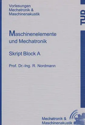 Nordmann |  Maschinenelemente und Mechatronik | Buch |  Sack Fachmedien