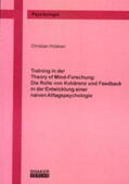 Hülsken |  Training in der Theory of Mind-Forschung | Buch |  Sack Fachmedien