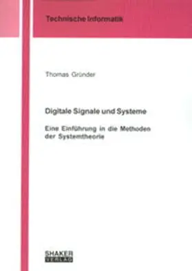 Gründer |  Digitale Signale und Systeme | Buch |  Sack Fachmedien