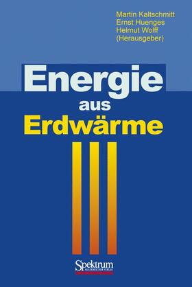 Kaltschmitt / Huenges / Wolff | Kayser, M: Energie aus Erdwärme | Buch | 978-3-8274-1206-5 | sack.de