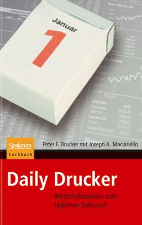 Drucker / Neuser-von Oettingen / Maciariello |  Daily Drucker | Buch |  Sack Fachmedien