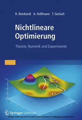Reinhardt / Hoffmann / Gerlach |  Nichtlineare Optimierung | eBook | Sack Fachmedien