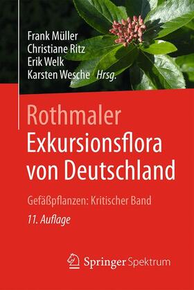 Müller / Wesche / Ritz | Rothmaler - Exkursionsflora von Deutschland | Buch | 978-3-8274-3131-8 | sack.de