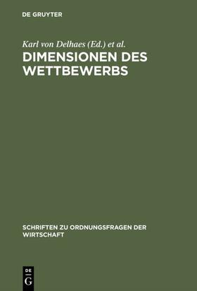 Fehl / Delhaes |  Dimensionen des Wettbewerbs | Buch |  Sack Fachmedien