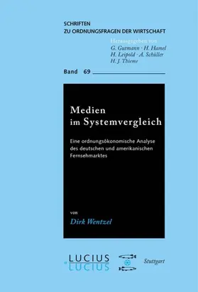 Wentzel |  Medien im Systemvergleich | Buch |  Sack Fachmedien