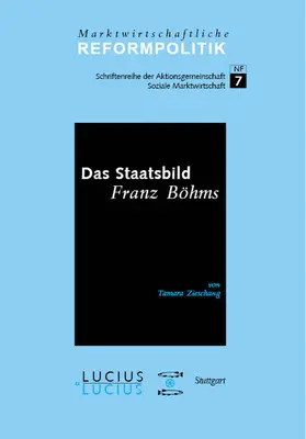 Zieschang |  Das Staatsbild Franz Böhms | Buch |  Sack Fachmedien