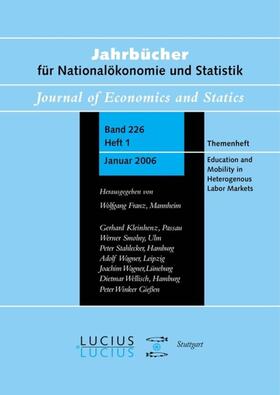 Franz | Education and Mobility in Heterogeneous Labor Markets | Buch | 978-3-8282-0354-9 | sack.de