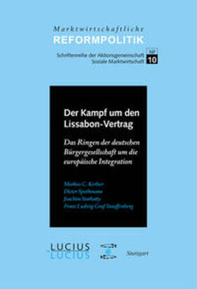 Stauffenberg / Kerber / Spethmann |  Der Kampf um den Lissabon-Vertrag | Buch |  Sack Fachmedien