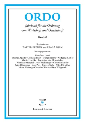  ORDO 62 | Buch |  Sack Fachmedien