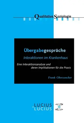 Oberzaucher |  Übergabegespräche | Buch |  Sack Fachmedien