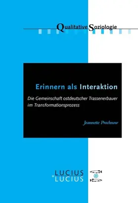 Prochnow |  Erinnern als Interaktion | Buch |  Sack Fachmedien