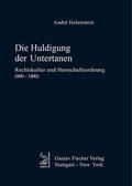 Holenstein |  Die Huldigung der Untertanen | Buch |  Sack Fachmedien