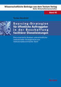Bernhold |  Sourcing-Strategien für öffentliche Auftraggeber in der Beschaffung facilitärer Dienstleistungen | Buch |  Sack Fachmedien