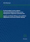 Wiedemann |  Wiedemann, D: Notwendigkeit standesrechtlicher Informationsr | Buch |  Sack Fachmedien