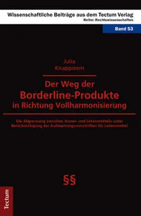 Knappstein |  Der Weg der Borderline-Produkte in Richtung Vollharmonisierung | Buch |  Sack Fachmedien