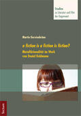 Gerstenbräun |  a fiction is a fiction is fiction? | Buch |  Sack Fachmedien